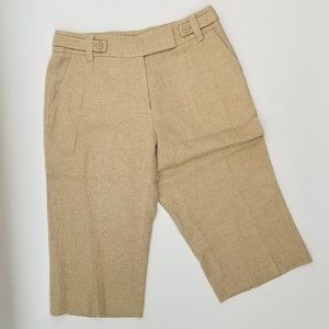 Vintage Nygard | Tan Linen Bermuda Shorts - 6